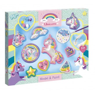 Totum Σετ Κατασκευής Μονόκερων με Καλούπια & Χρώματα