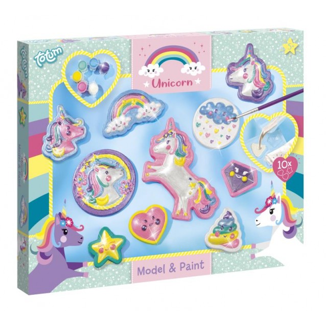 Totum Σετ Κατασκευής Μονόκερων με Καλούπια & Χρώματα