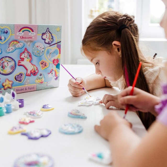 Totum Σετ Κατασκευής Μονόκερων με Καλούπια & Χρώματα