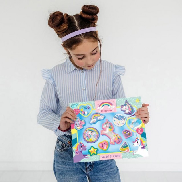 Totum Σετ Κατασκευής Μονόκερων με Καλούπια & Χρώματα