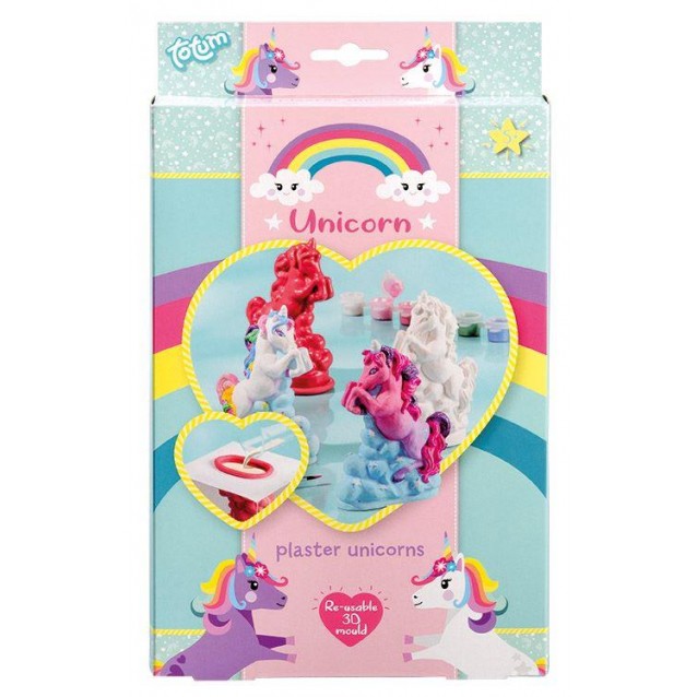 Totum Σετ Κατασκευής Πήλινου Μονόκερου με Καλούπι