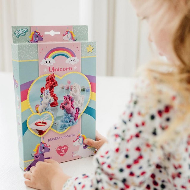 Totum Σετ Κατασκευής Πήλινου Μονόκερου με Καλούπι