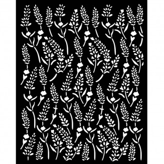 Stamperia Χονδρό Στένσιλ 0,5mm 20x25cm Lavender Pattern