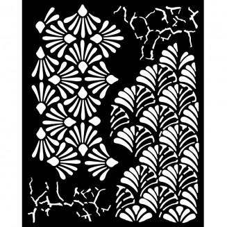 Stamperia Χονδρό Στένσιλ 0,5mm 20x25cm Alterego Mixed Patterns