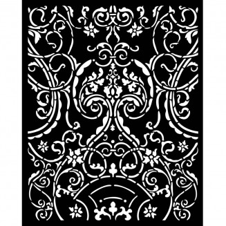 Stamperia Χονδρό Στένσιλ 0,5mm 20X25cm Sir Vagabond in Fantasy World Metal Decor