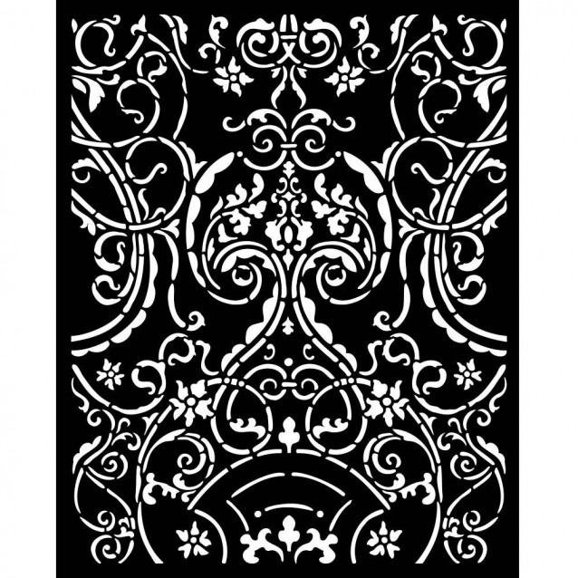 Stamperia Χονδρό Στένσιλ 0,5mm 20X25cm Sir Vagabond in Fantasy World Metal Decor