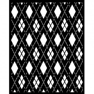 Stamperia Χονδρό Στένσιλ 0,5mm 20X25cm Master of Magic Rhombus Pattern