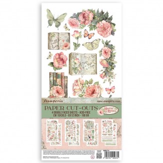 Stamperia Σχέδια Από Χαρτόνι Διπλής Όψης 15 X 30,5cm House of Roses