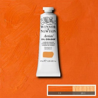 Winsor & Newton 37ml Artists Oil Series 4 Cadmium Orange