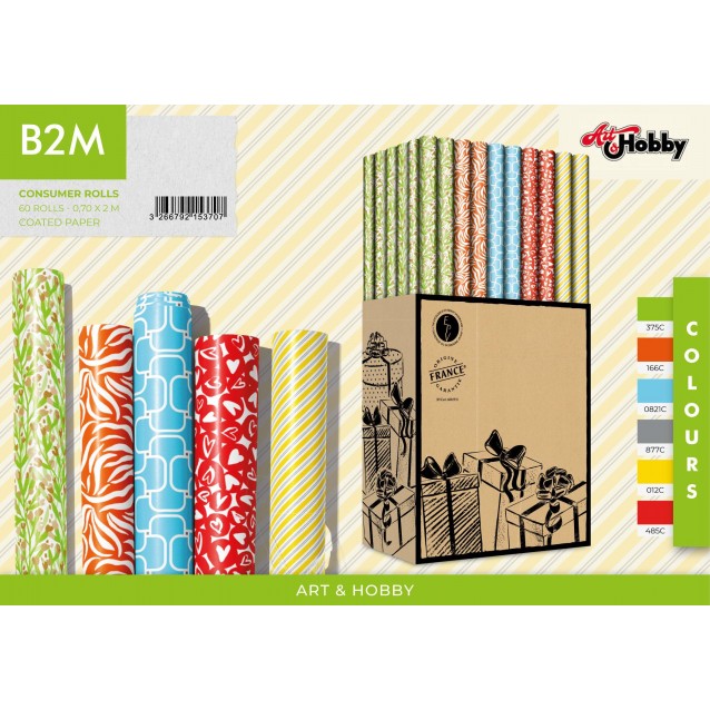 Χαρτί Περιτυλίγματος 70x200cm Basic Everyday