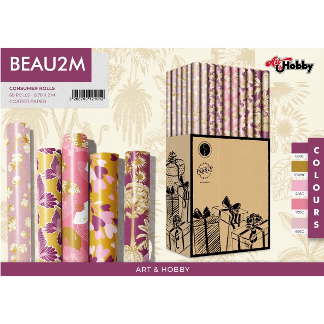 Χαρτί Περιτυλίγματος 70x200cm Beauty