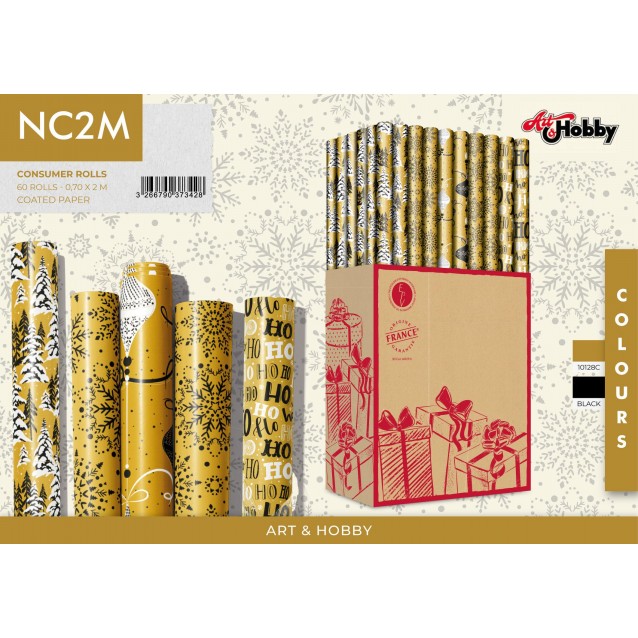 Χαρτί Περιτυλίγματος 70x200cm Christmas Chic