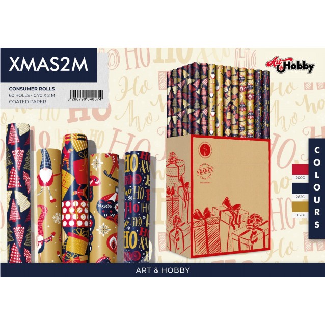 Χαρτί Περιτυλίγματος 70x200cm Christmas