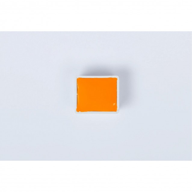Blockx Extra Fine Half Pan Ακουαρέλας 312 Cadmium Yellow Orange Series 3