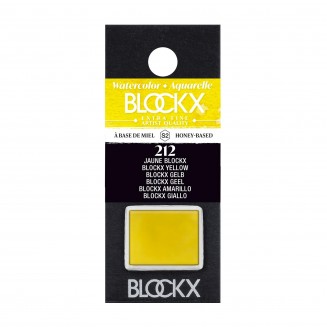 Blockx Extra Fine Half Pan Ακουαρέλας 212 Blockx Yellow Series 2