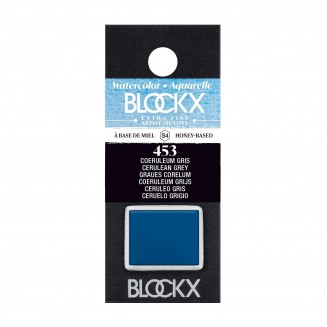Blockx Extra Fine Half Pan Ακουαρέλας 453 Cerulean Grey Series 4