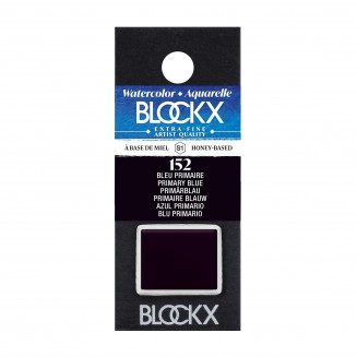 Blockx Extra Fine Half Pan Ακουαρέλας 152 Primary Blue Series 1