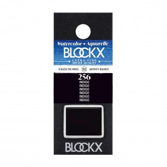 Blockx Extra Fine Half Pan Ακουαρέλας 256 Indigo Series 2