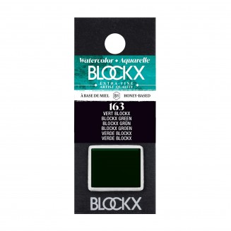Blockx Extra Fine Half Pan Ακουαρέλας 163 Blockx Green Series 1