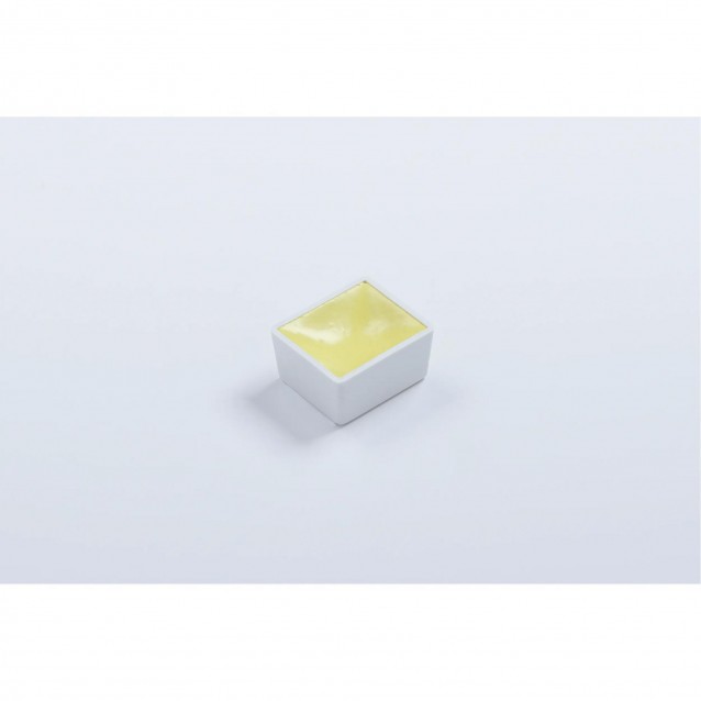 Blockx Extra Fine Half Pan Ακουαρέλας 316 Nickel Yellow Series 3