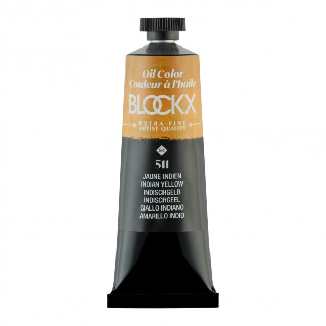 Blockx 35ml Extra-Fine Oil 511 Indian Yellow Series 4