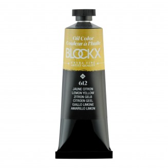 Blockx 35ml Extra-Fine Oil 612 Lemon Yellow Series 6