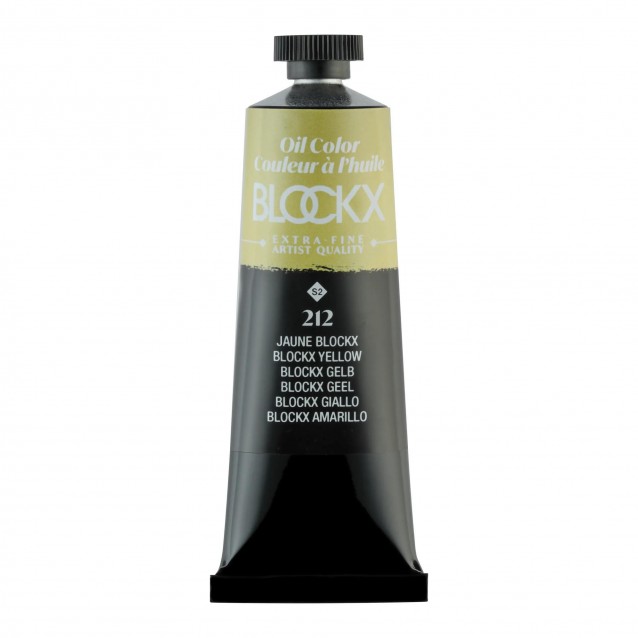 Blockx 35ml Extra-Fine Oil 212 Blockx Yellow Series 2