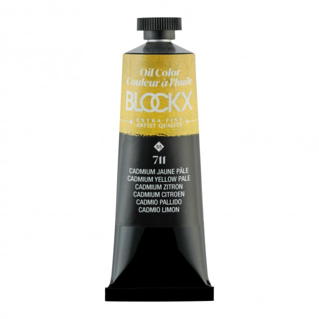 Blockx 35ml Extra-Fine Oil 711 Cadmium Yellow Pale Series 5