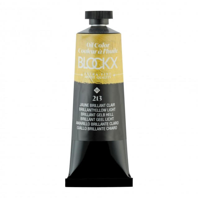 Blockx 35ml Extra-Fine Oil 213 Brilliant Yellow Light Series 3