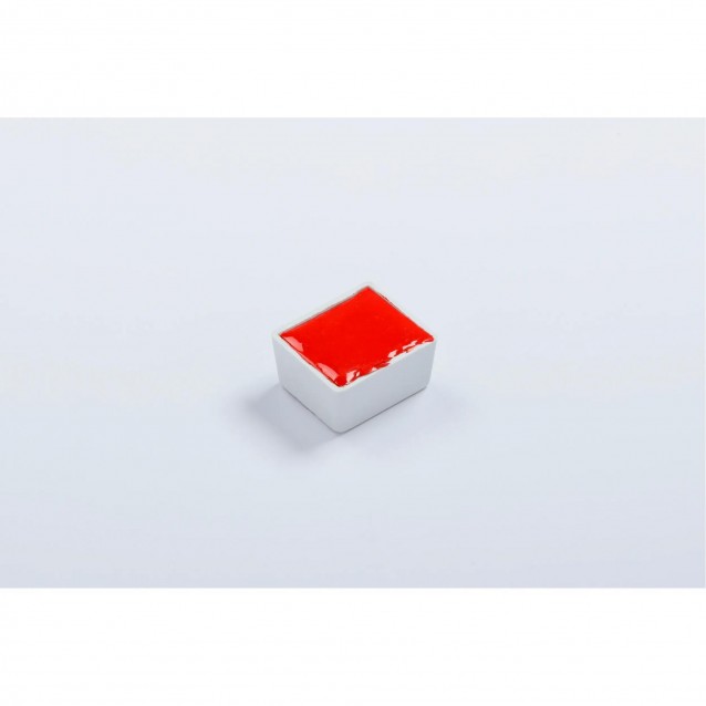 Blockx Extra Fine Half Pan Ακουαρέλας 425 Pyrrolo Red Series 4