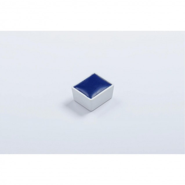 Blockx Extra Fine Half Pan Ακουαρέλας 454 Cyanine Blue Series 4