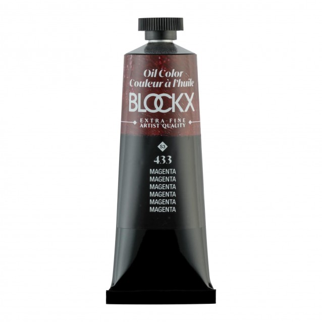 Blockx 35ml Extra-Fine Oil 433 Magenta Series 3