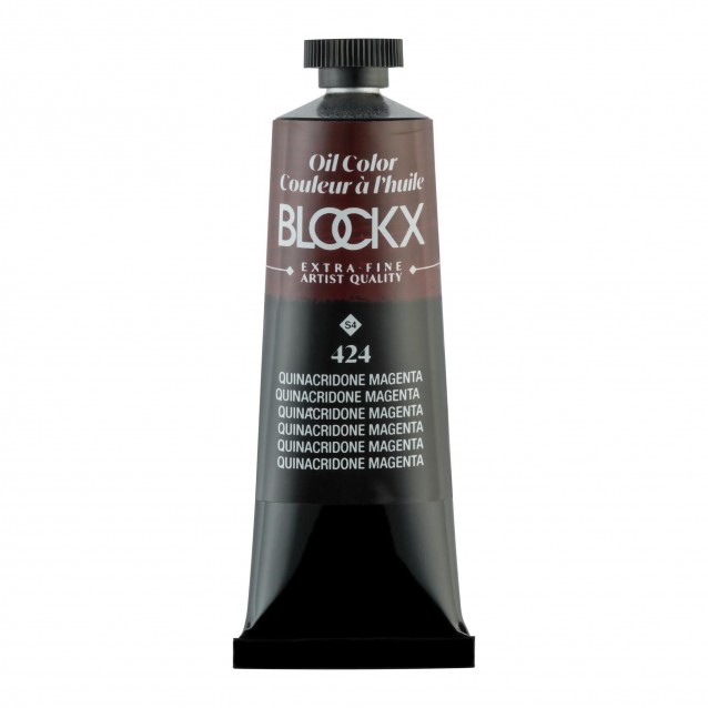 Blockx 35ml Extra-Fine Oil 424 Quinacridone Magenta Series 4