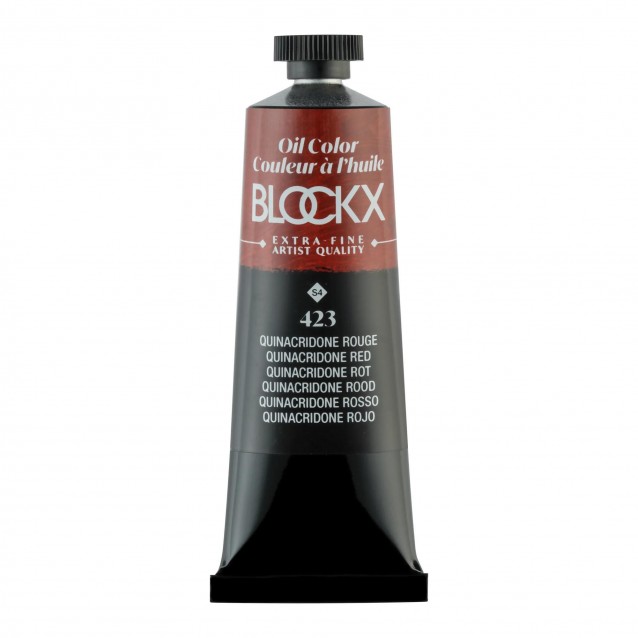Blockx 35ml Extra-Fine Oil 423 Quinacridone Red Series 4