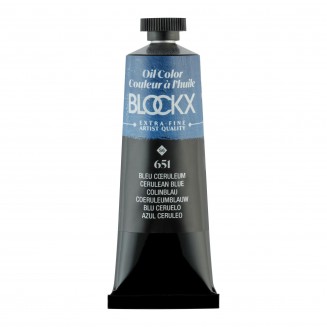 Blockx 35ml Extra-Fine Oil 651 Cerulean Blue Series 6