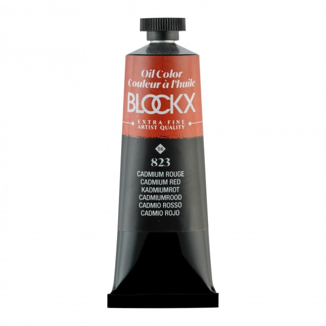 Blockx 35ml Extra-Fine Oil 823 Cadmium Red Series 6