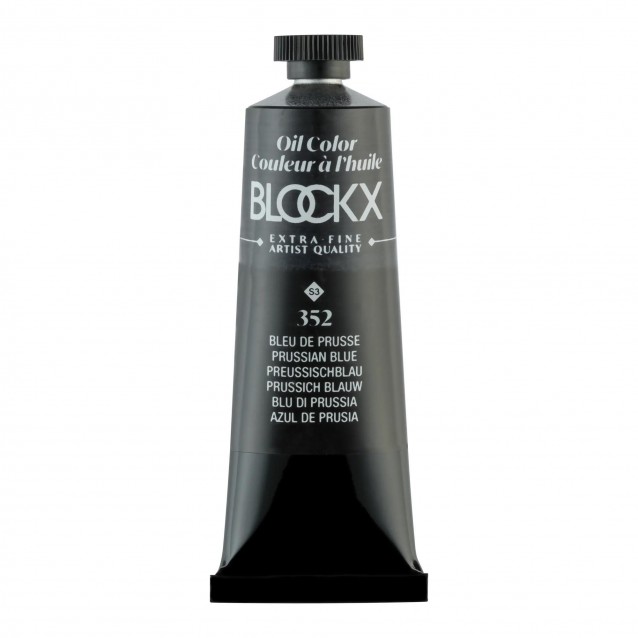 Blockx 35ml Extra-Fine Oil 352 Prussian Blue Series 3
