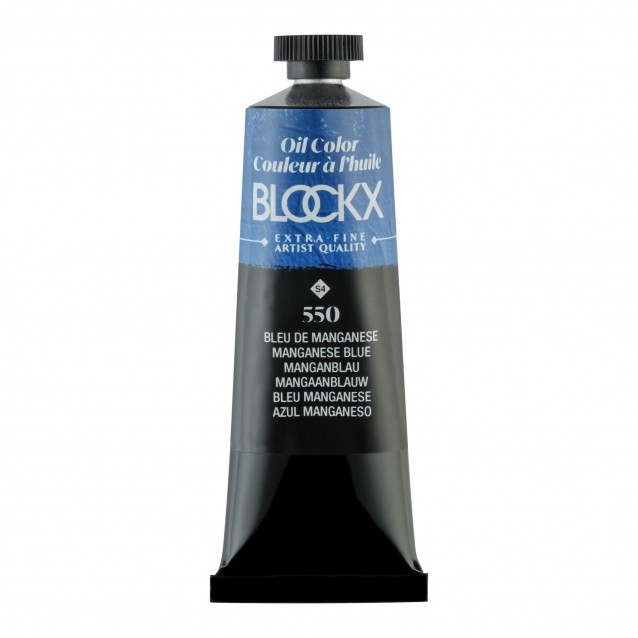 Blockx 35ml Extra-Fine Oil 550 Manganese Blue Series 4