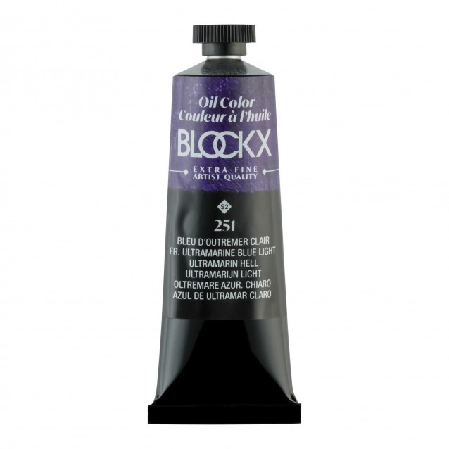 Blockx 35ml Extra-Fine Oil 251 Ultramarine Blue Light Series 2