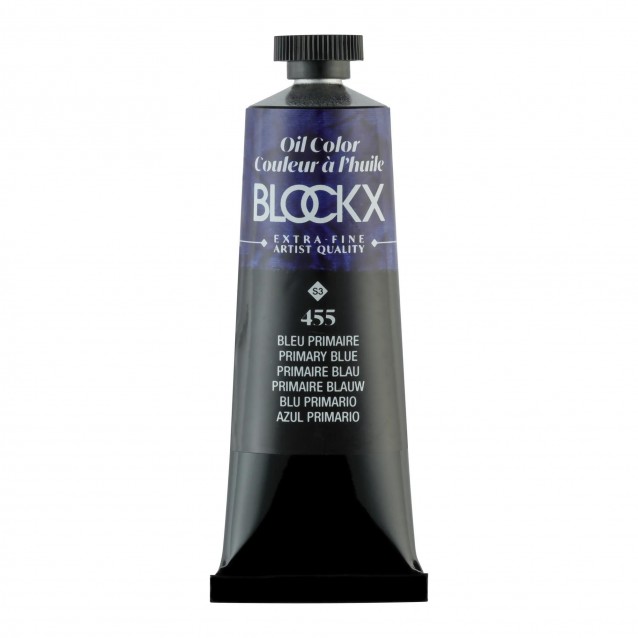 Blockx 35ml Extra-Fine Oil 455 Primary Blue Series 3