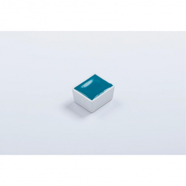 Blockx Extra Fine Half Pan Ακουαρέλας 463 Turquoise Green Series 4