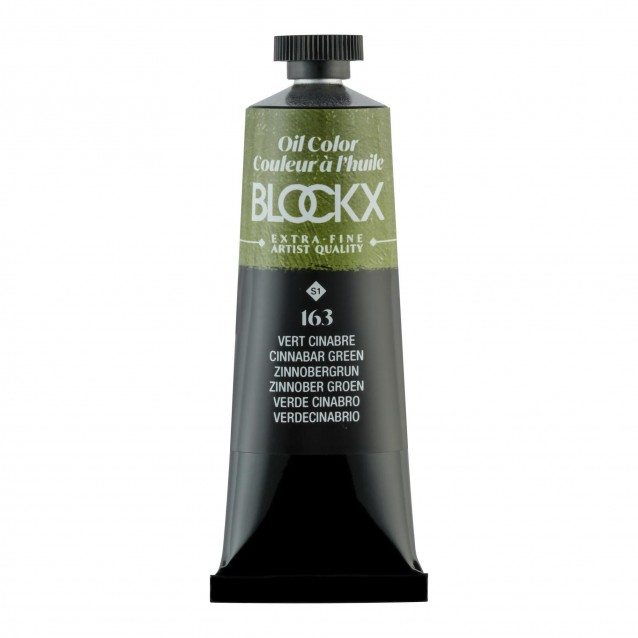 Blockx 35ml Extra-Fine Oil 163 Cinnabar Green Series 1