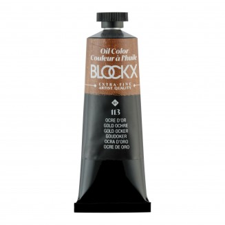 Blockx 35ml Extra-Fine Oil 113 Golden Ochre Series 1