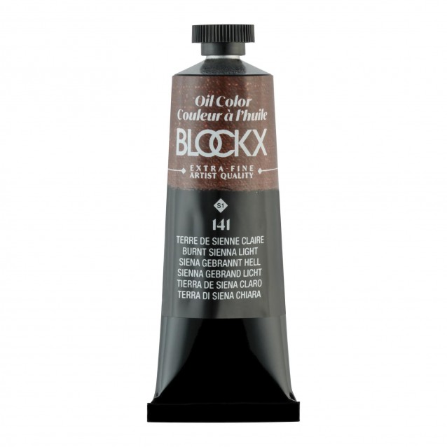 Blockx 35ml Extra-Fine Oil 141 Burnt Sienna Light Series 1