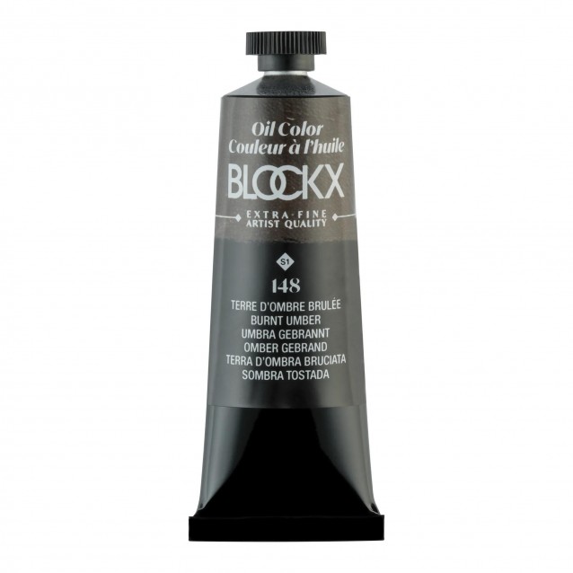 Blockx 35ml Extra-Fine Oil 148 Burnt Umber Series 1