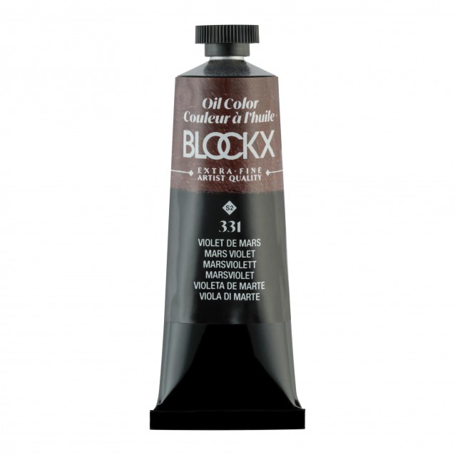 Blockx 35ml Extra-Fine Oil 331 Mars Violet Series 2