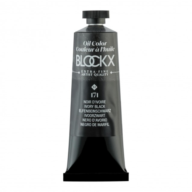 Blockx 35ml Extra-Fine Oil 171 Ivory Black Series 2