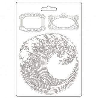Stamperia Φόρμα Πηλού A5 Silent Sea Wave