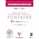 Clairefontaine Μπλοκ Ακουαρέλας Fontaine 12 Φύλλων 21x29,7cm Cold Pressed (Λεπτόκοκκο) 300gr 100% από Βαμβάκι