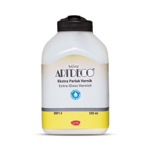 Artdeco 500ml Έξτρα Γυαλιστερό Βερνίκι Νερού